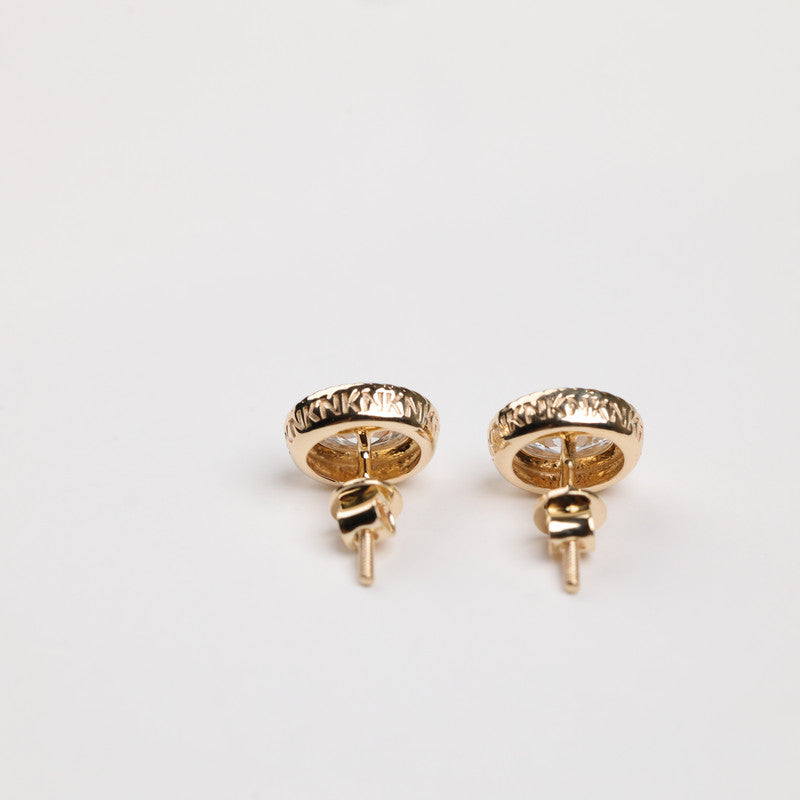 Oval Lab Grown Diamond Bezel Stud Earrings