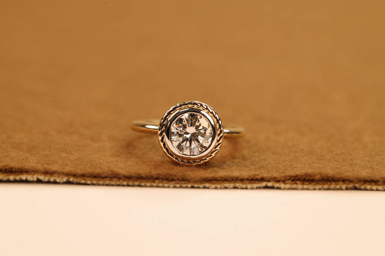 Round Brilliant Lab Grown Diamond Solitaire Ring