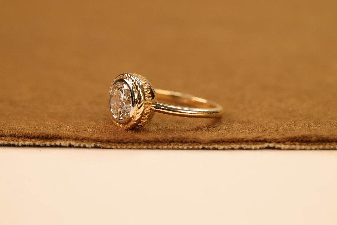 Round Brilliant Lab Grown Diamond Solitaire Ring