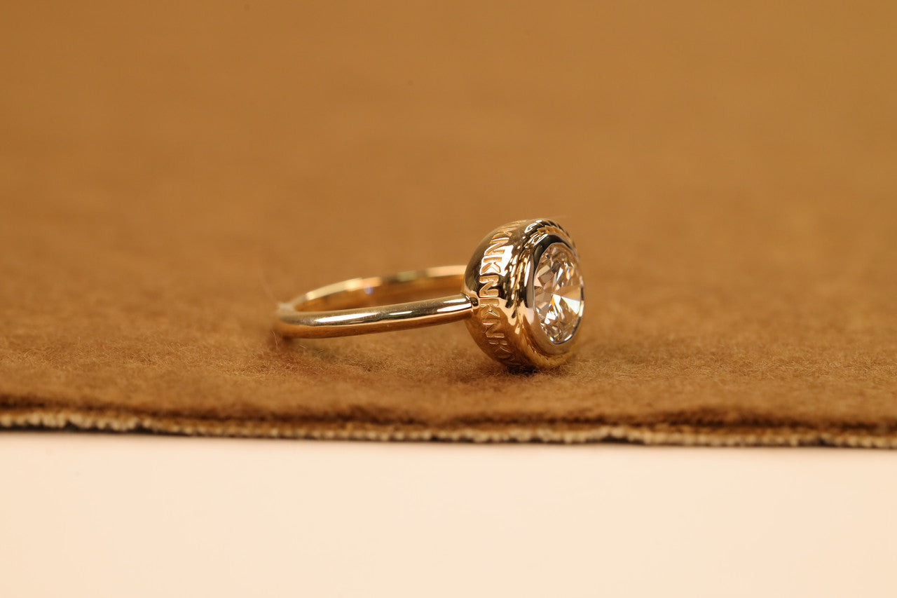 Round Brilliant Lab Grown Diamond Solitaire Ring