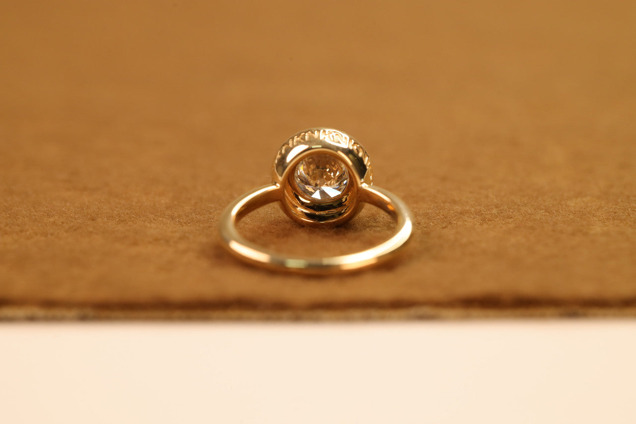 Round Brilliant Lab Grown Diamond Solitaire Ring