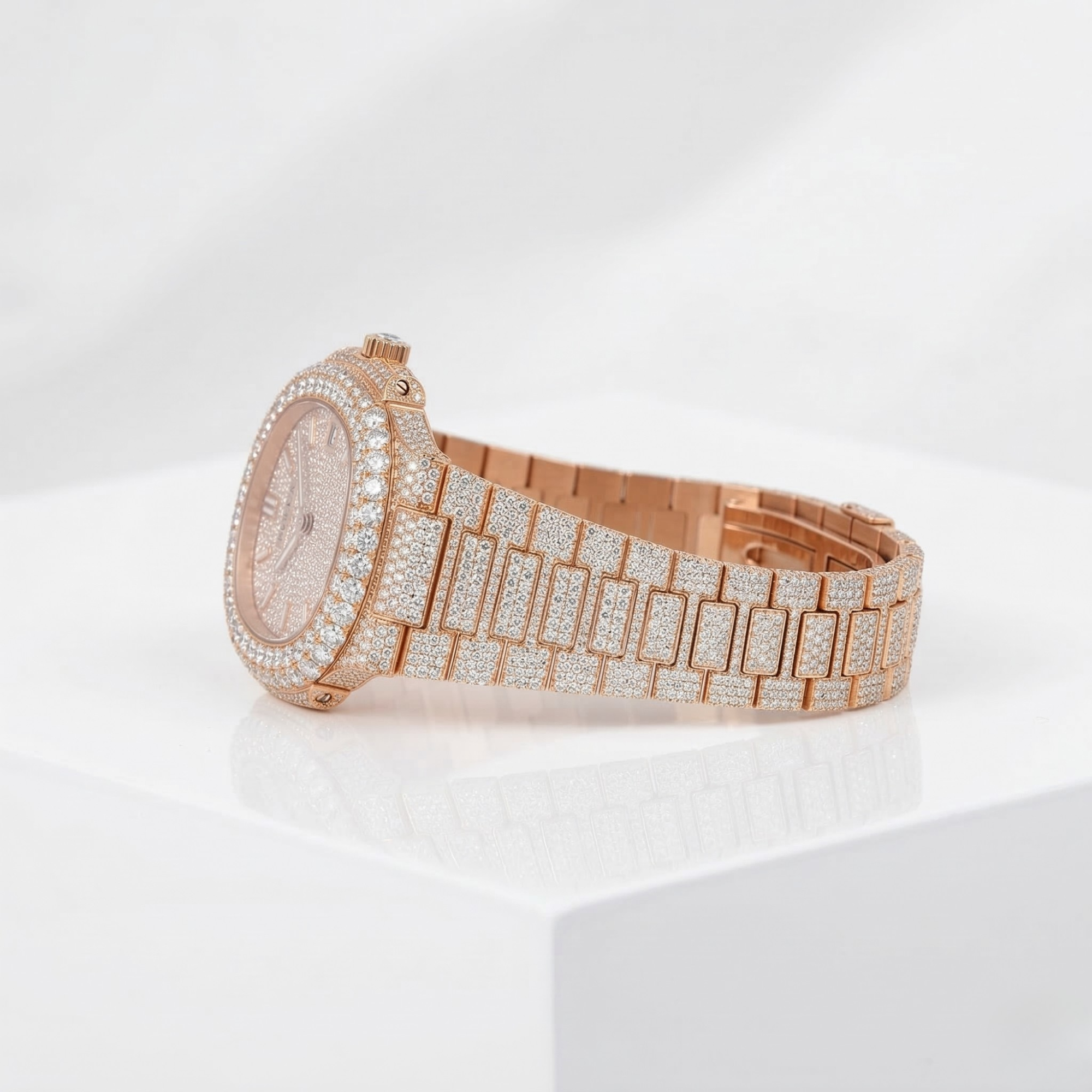 The "Excellence" Edition: VVS Moissanite Iced Out Luxury Watch