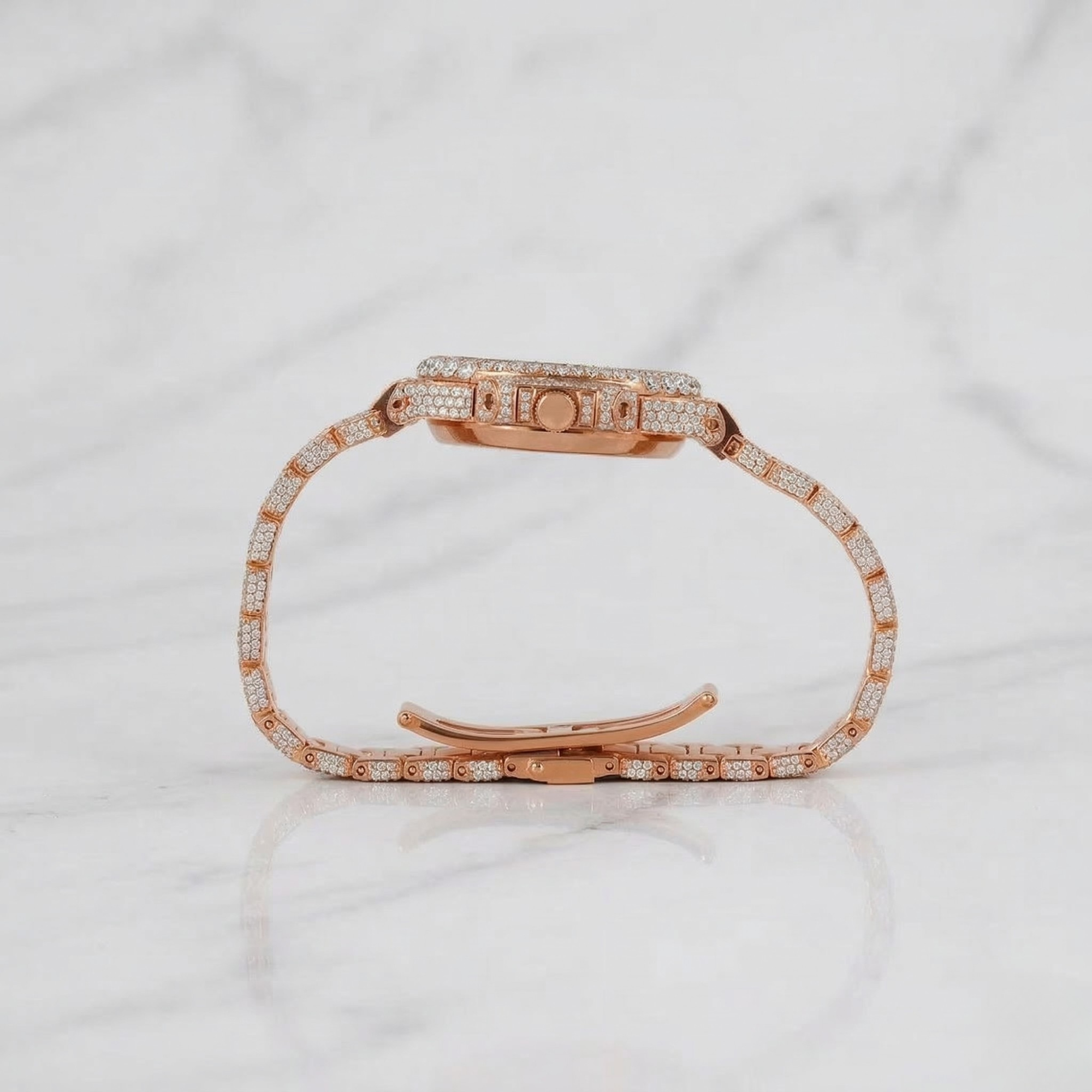 The "Excellence" Edition: VVS Moissanite Iced Out Luxury Watch