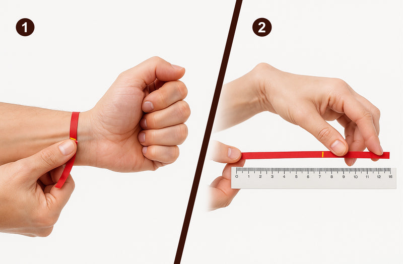 How to measure bracelet size