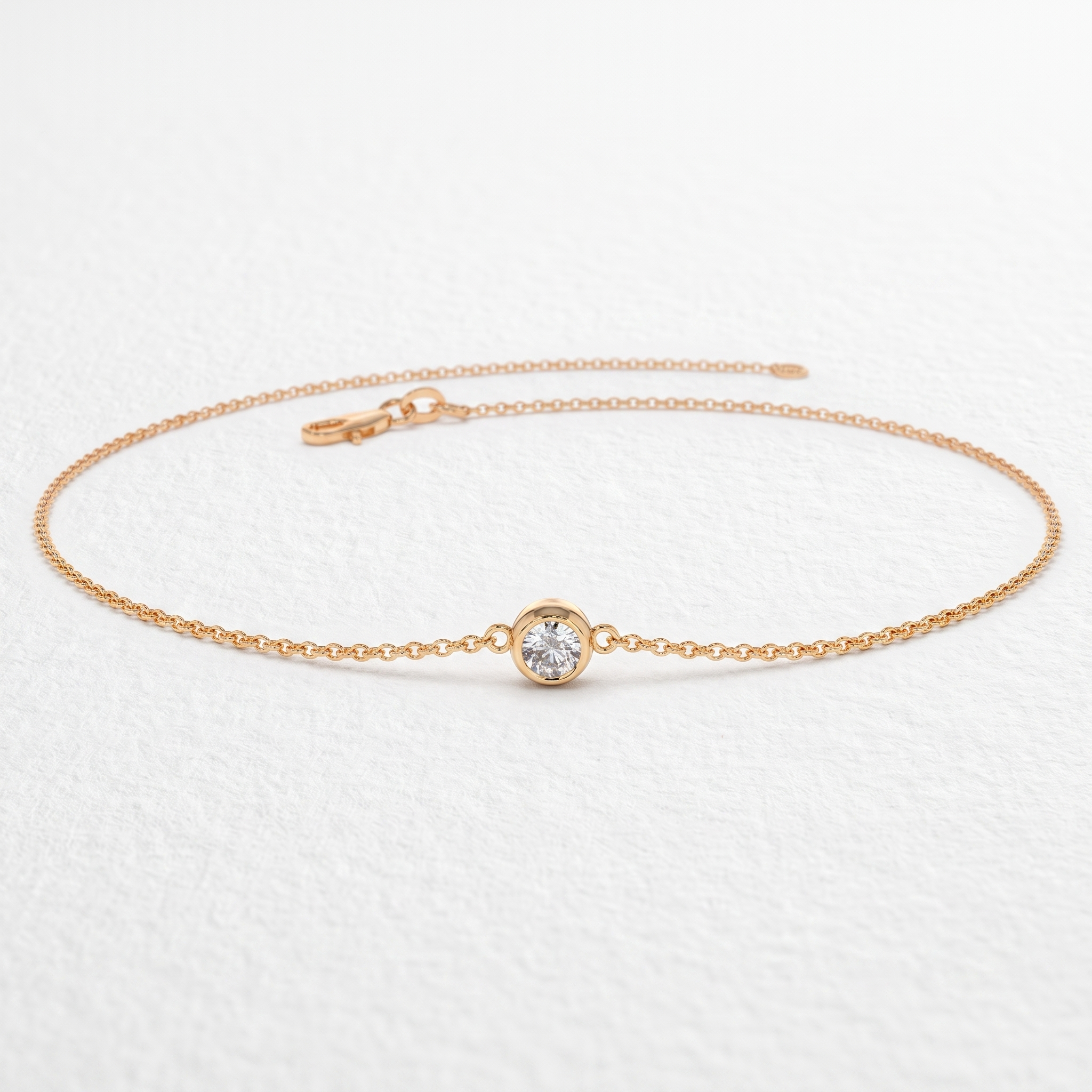 Solitaire Diamond Bracelet