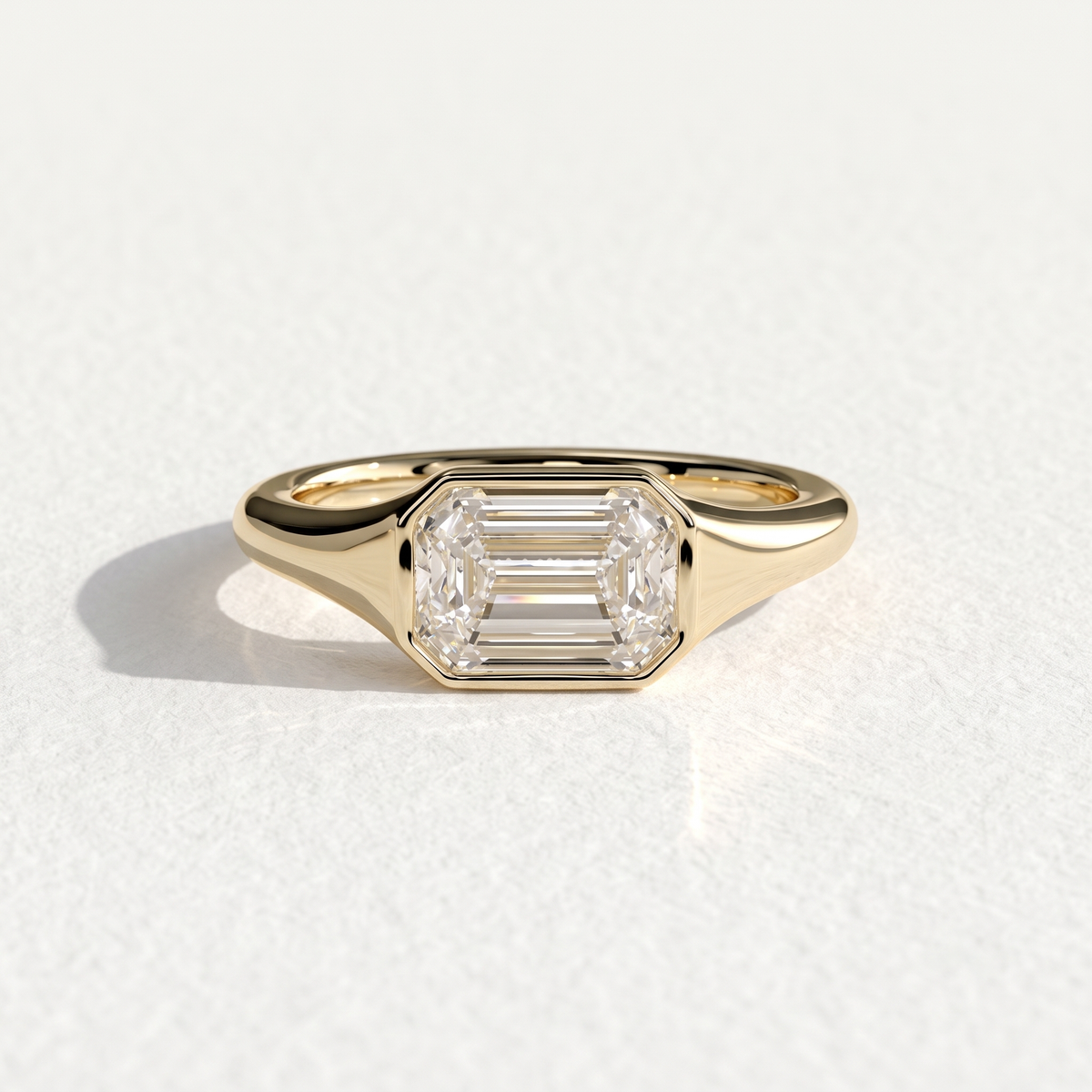 2 Ct Emerald Cut Diamond Ring