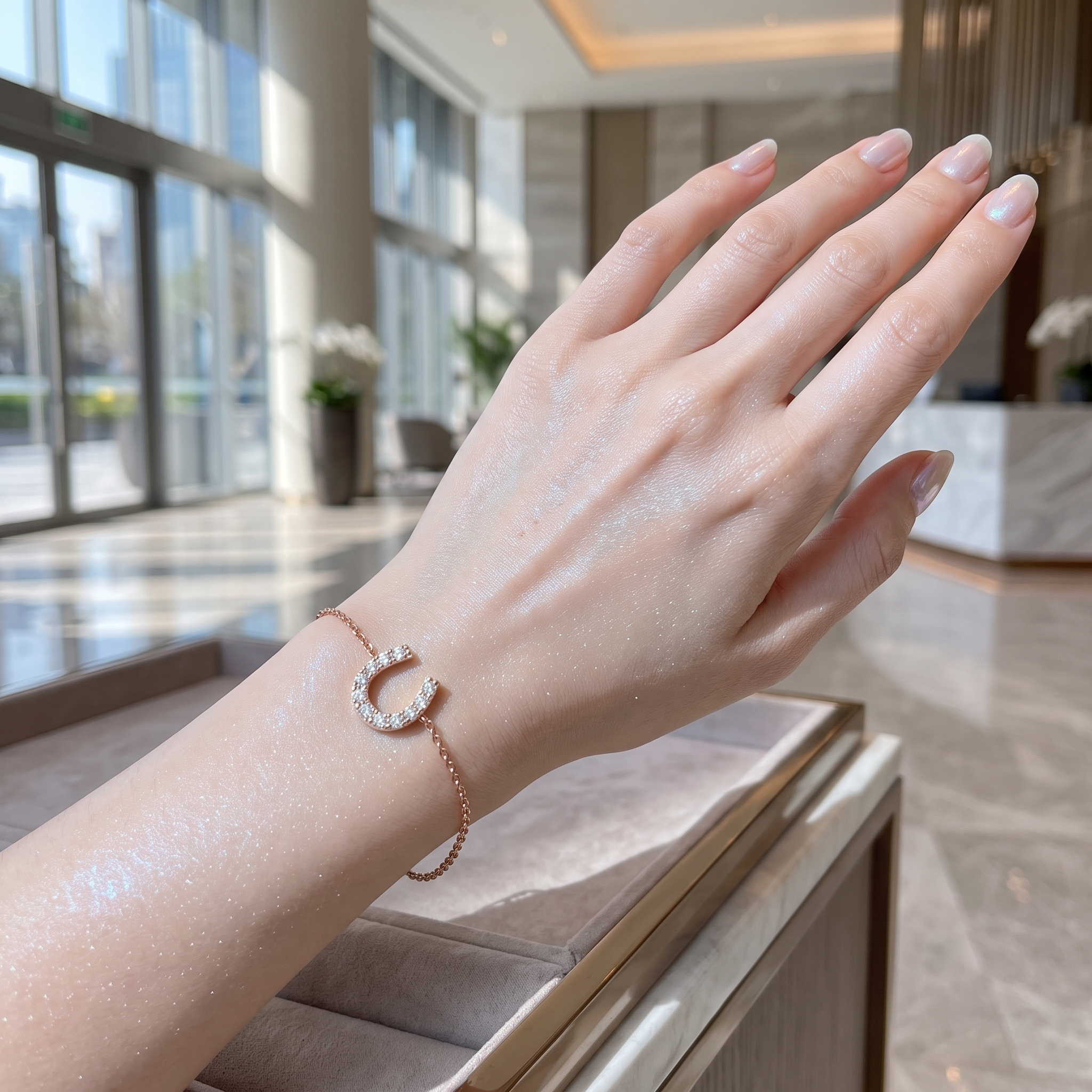 Horseshoe Diamond Bracelet