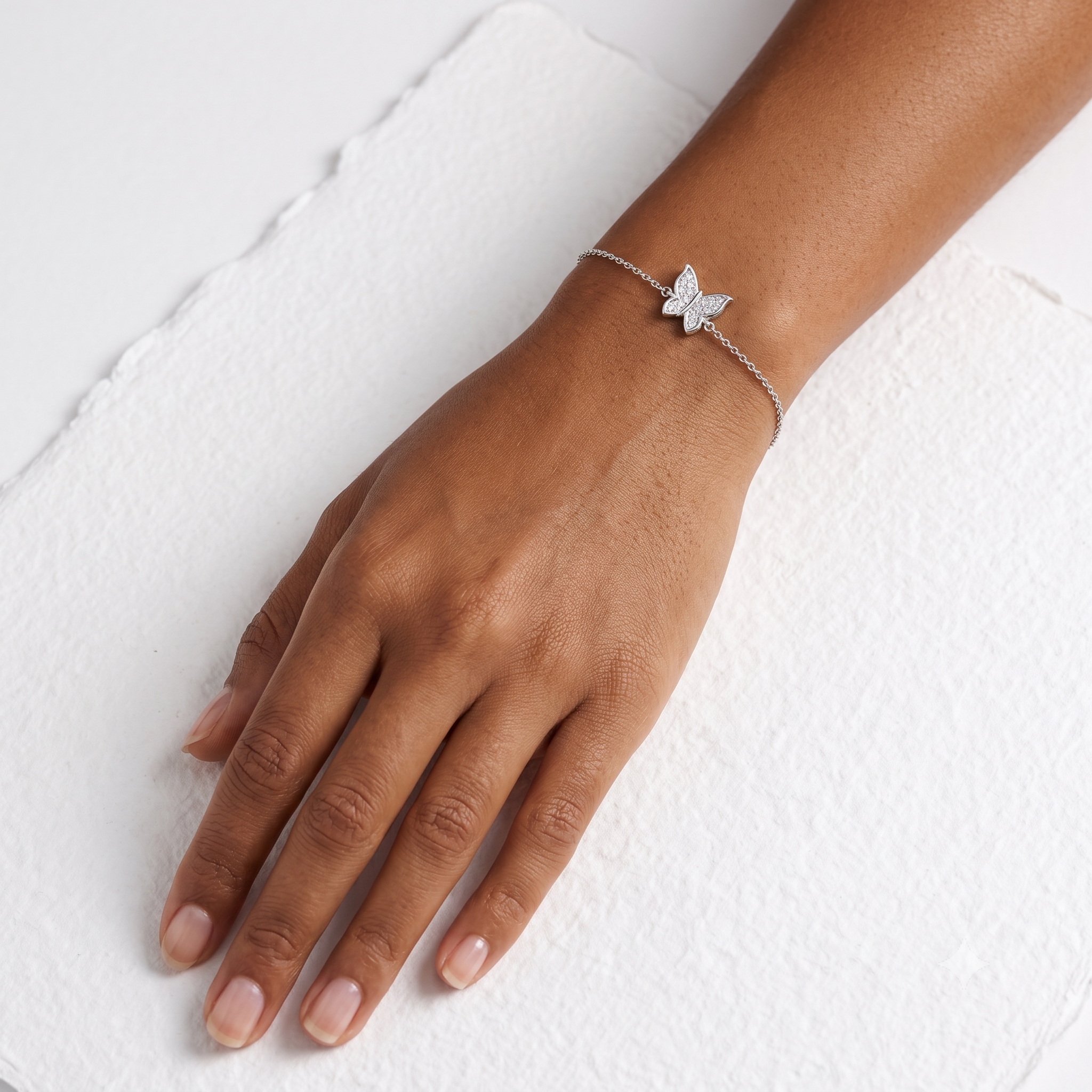 Butterfly Diamond Bracelet