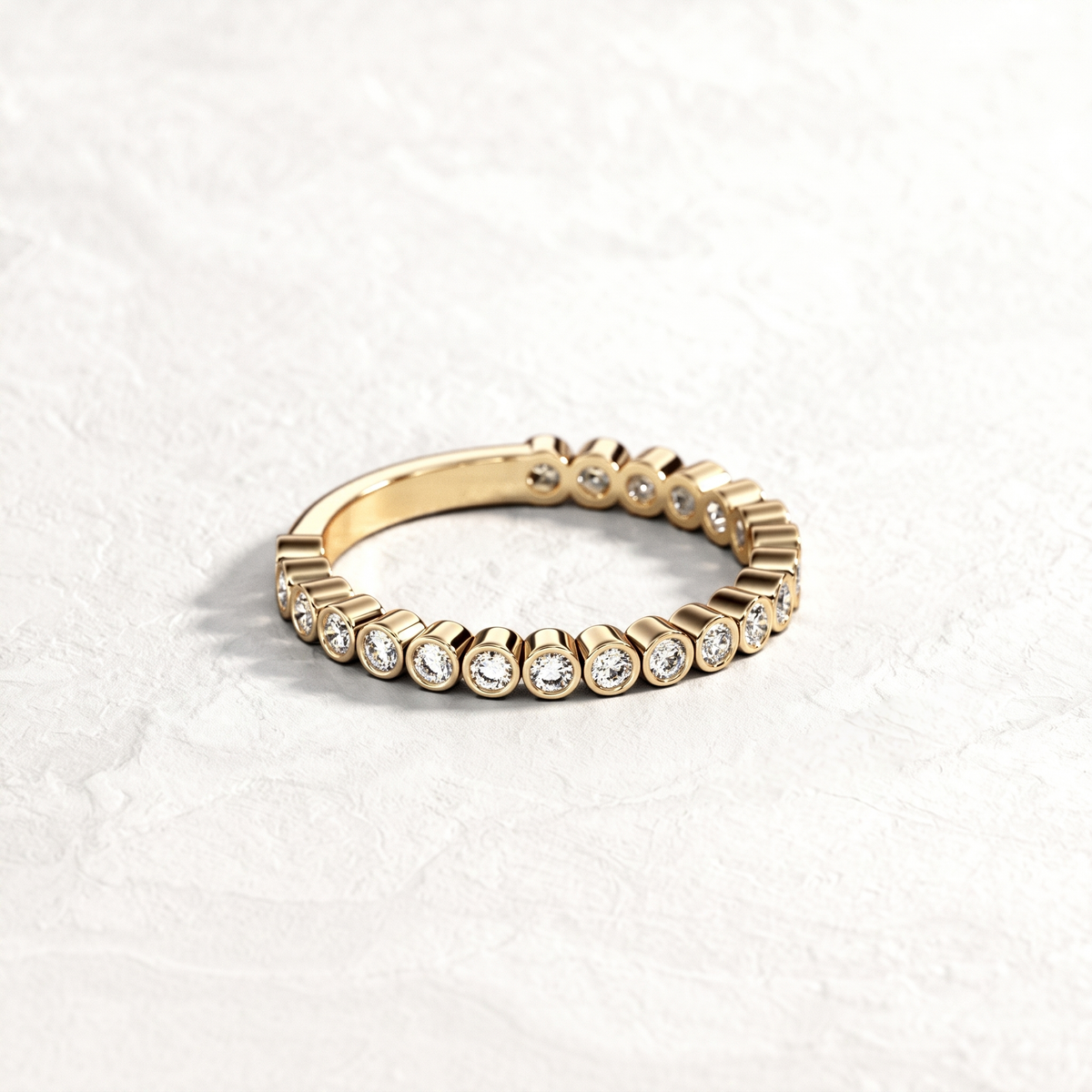 Round Brilliant Diamond Band