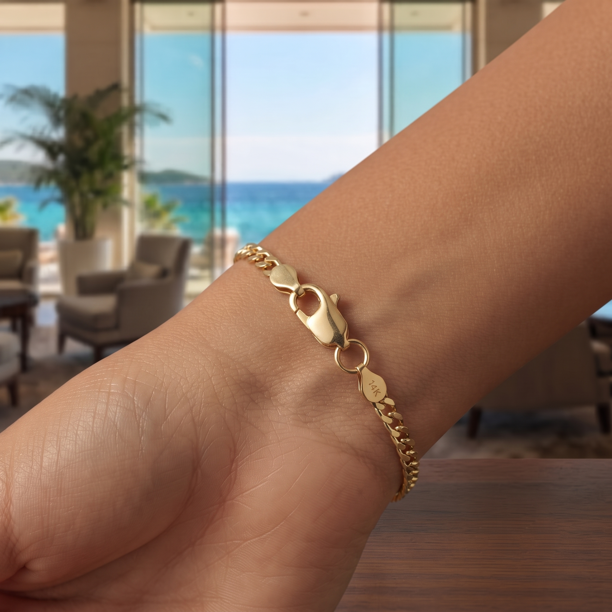 Classic Diamond Bar Bracelet
