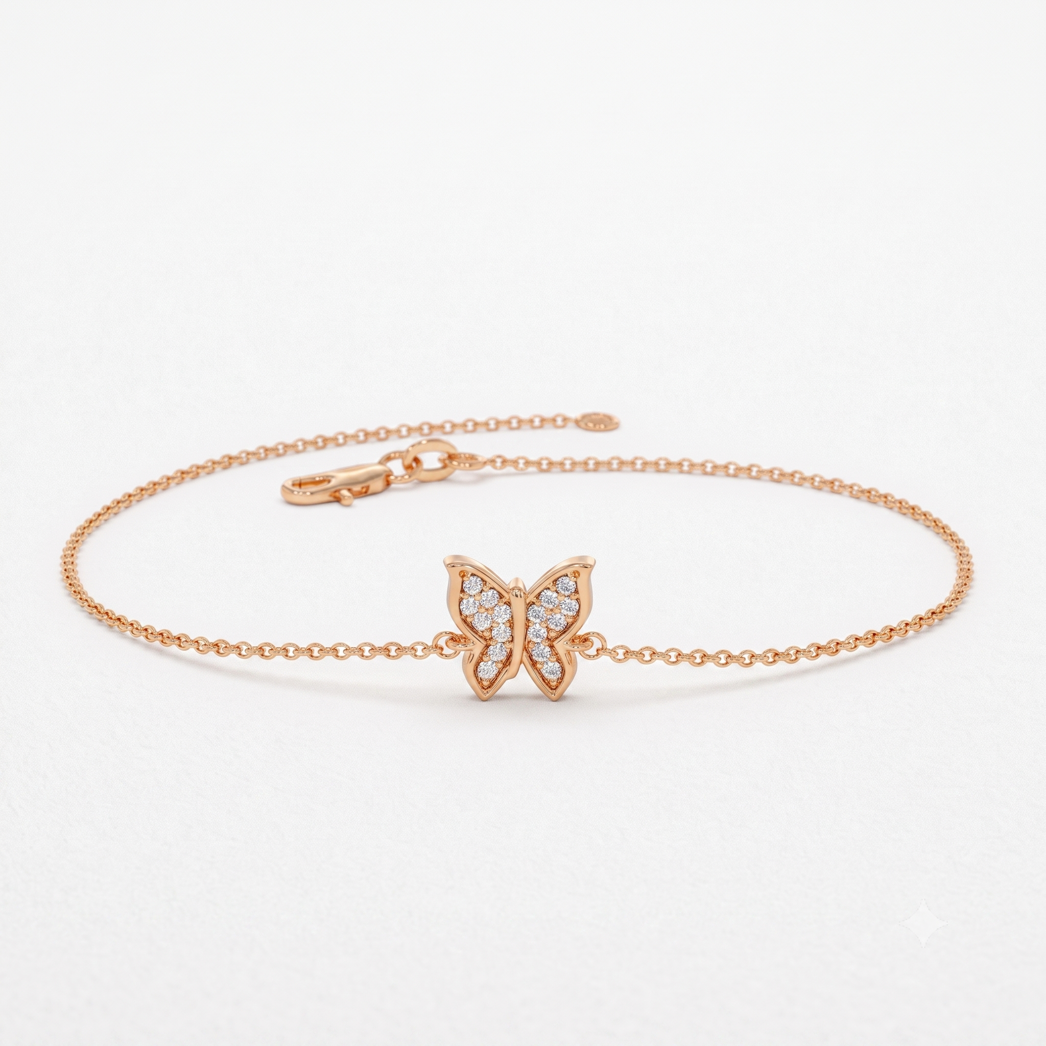Butterfly Diamond Bracelet