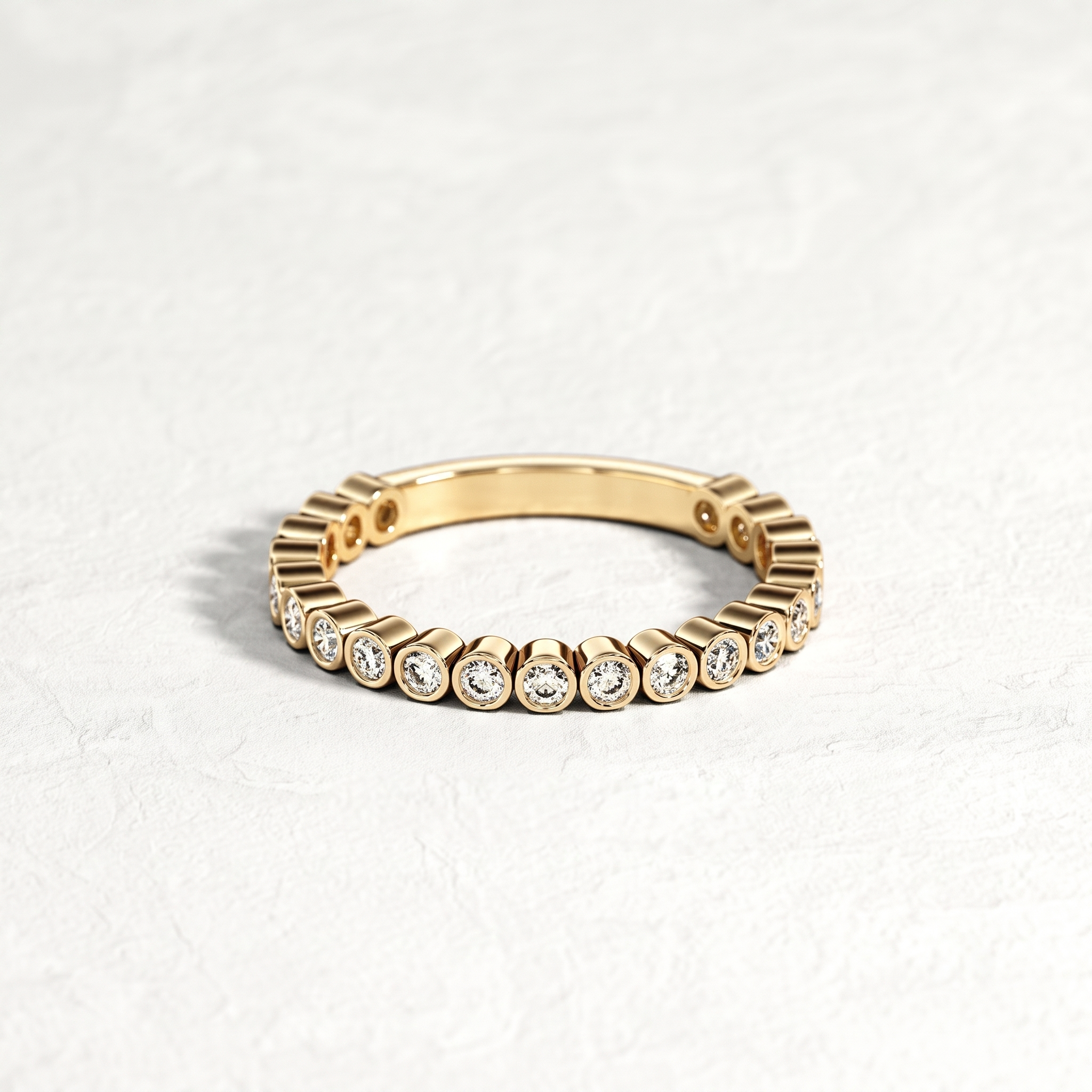 Round Brilliant Diamond Band