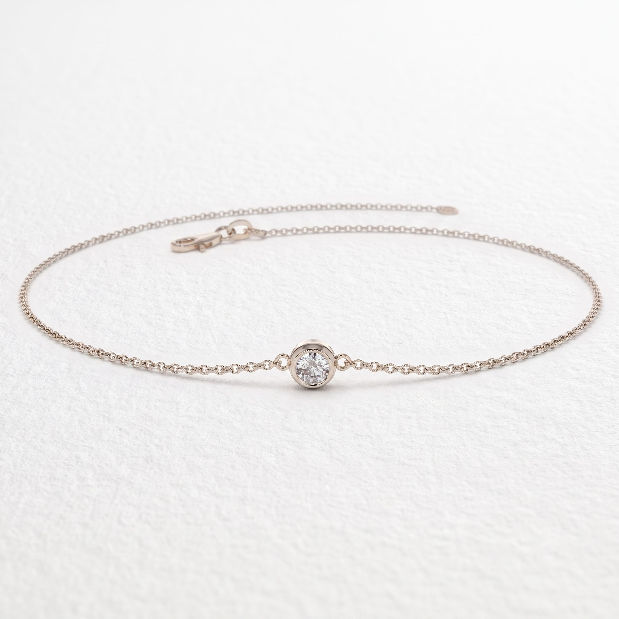Solitaire Diamond Bracelet