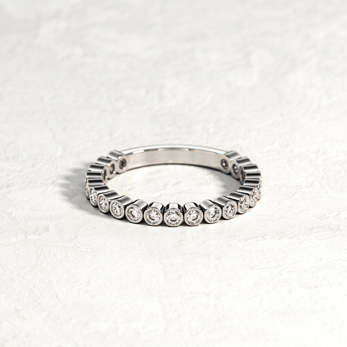 Round Brilliant Diamond Band