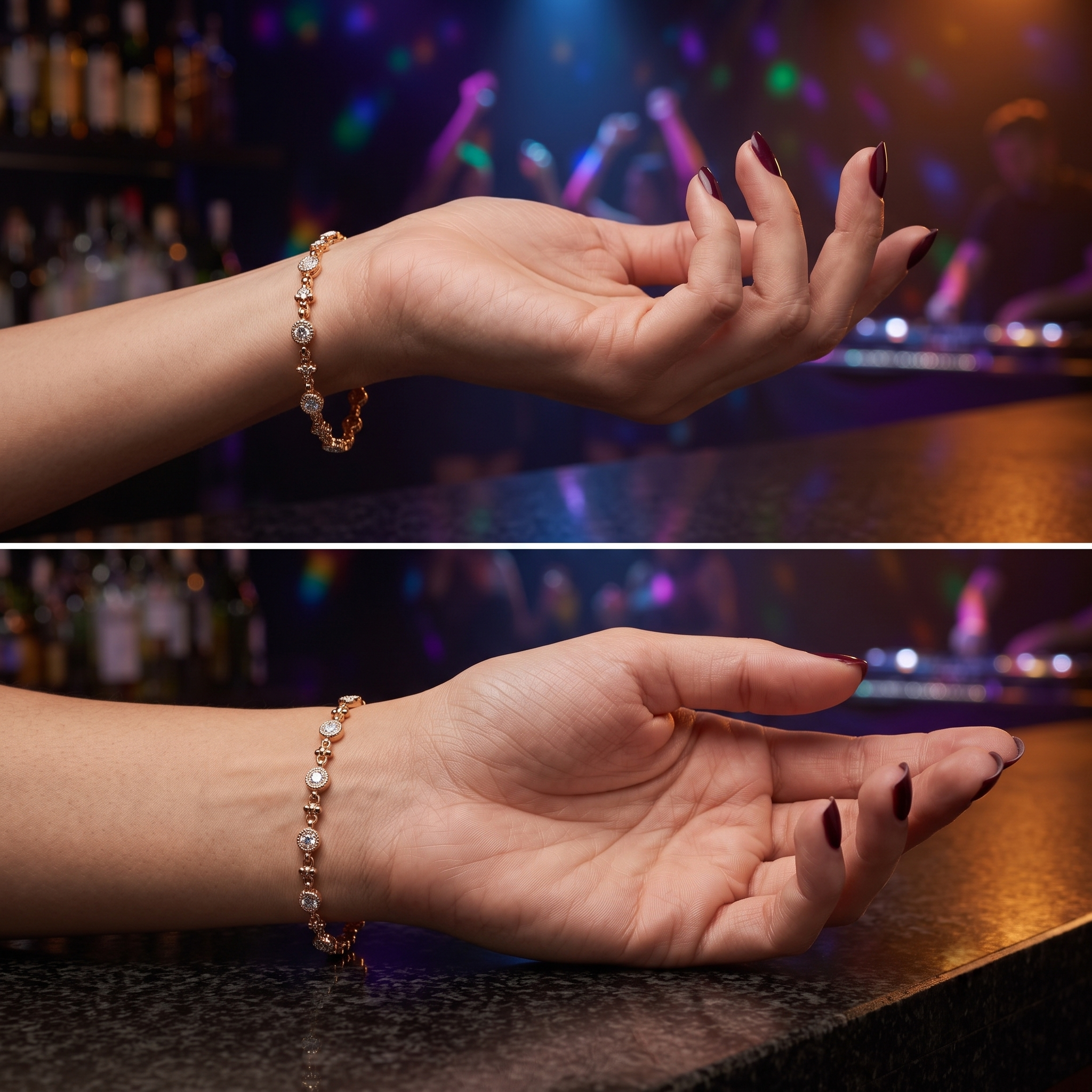 Station Diamond Bracelet