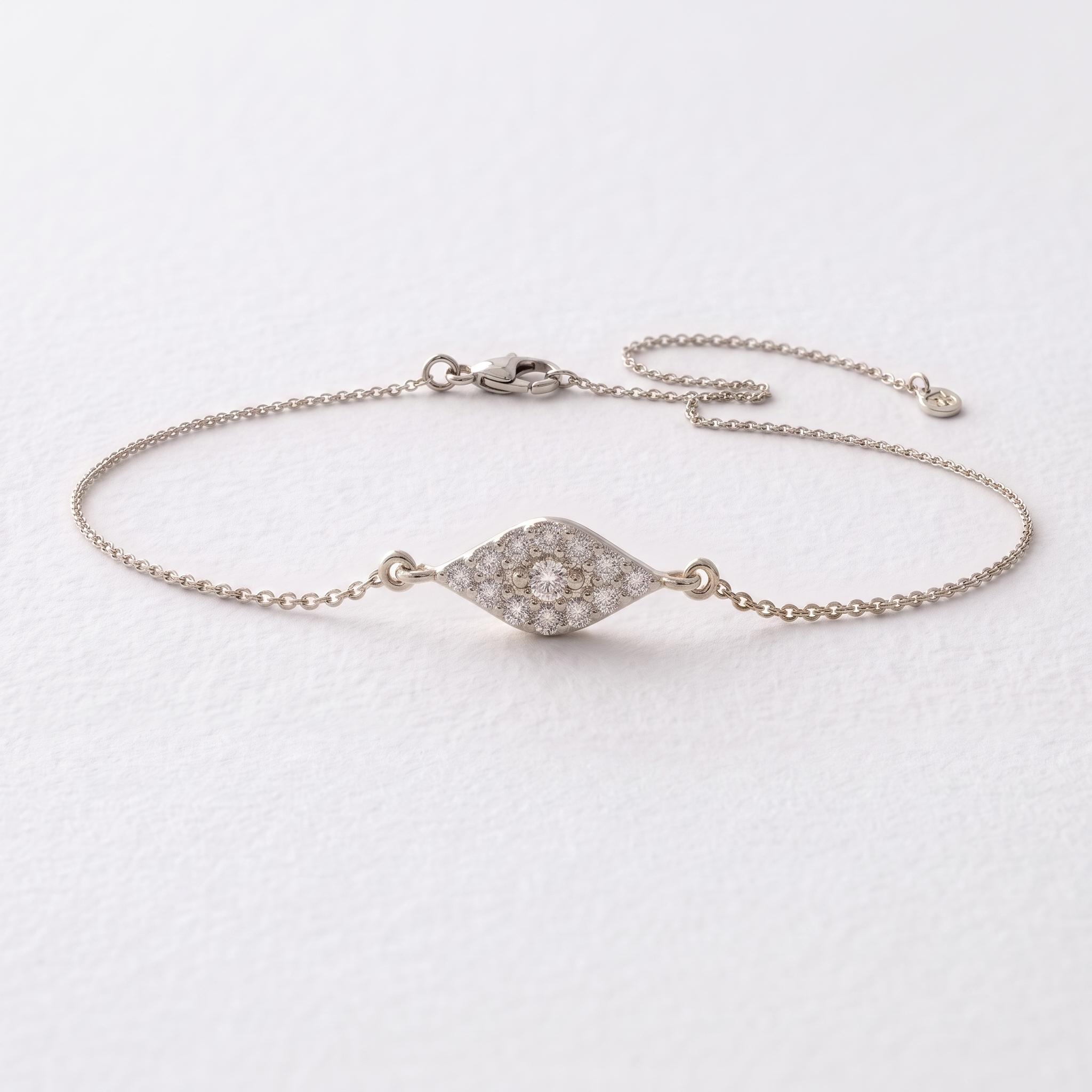 Floral Diamond Bracelet
