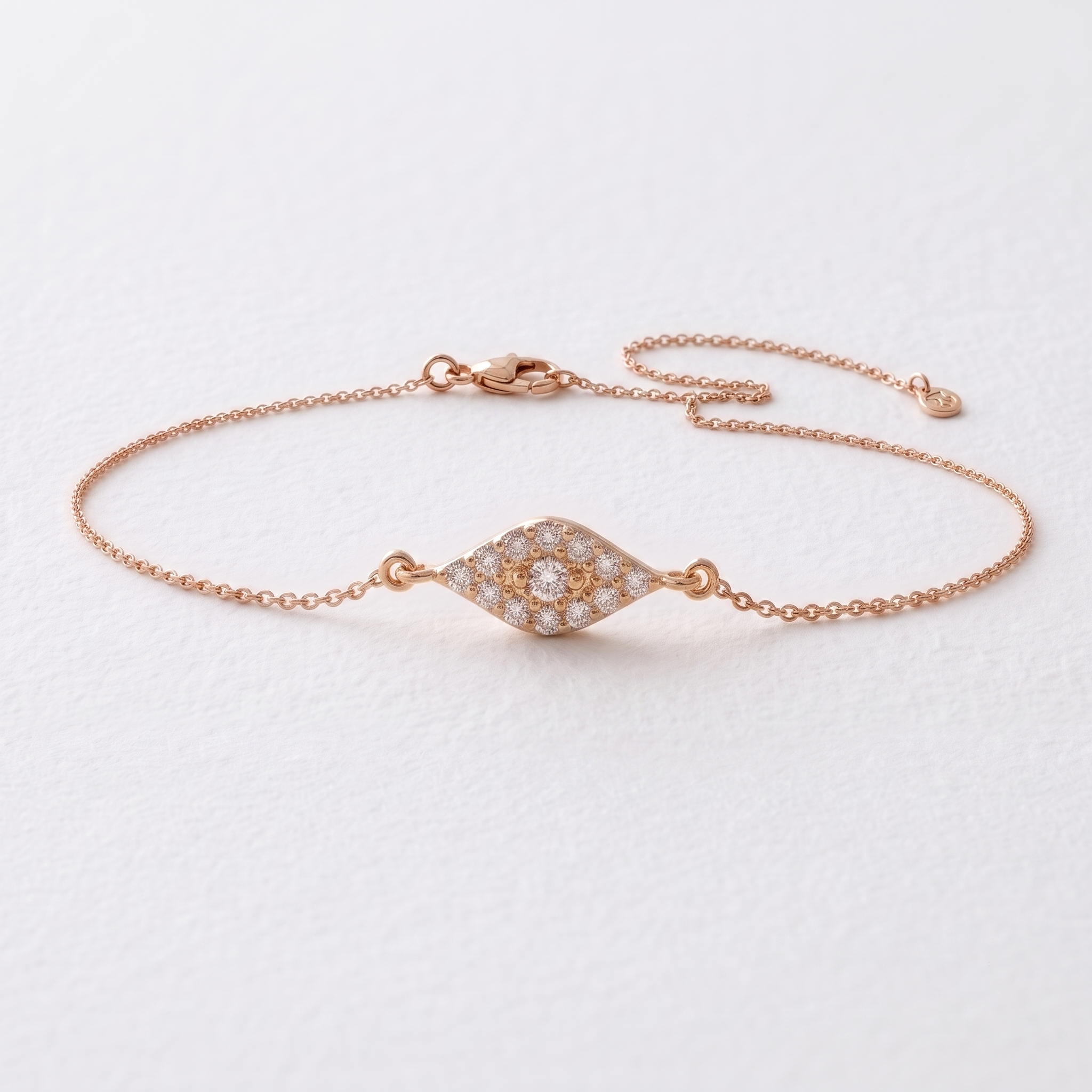 Floral Diamond Bracelet
