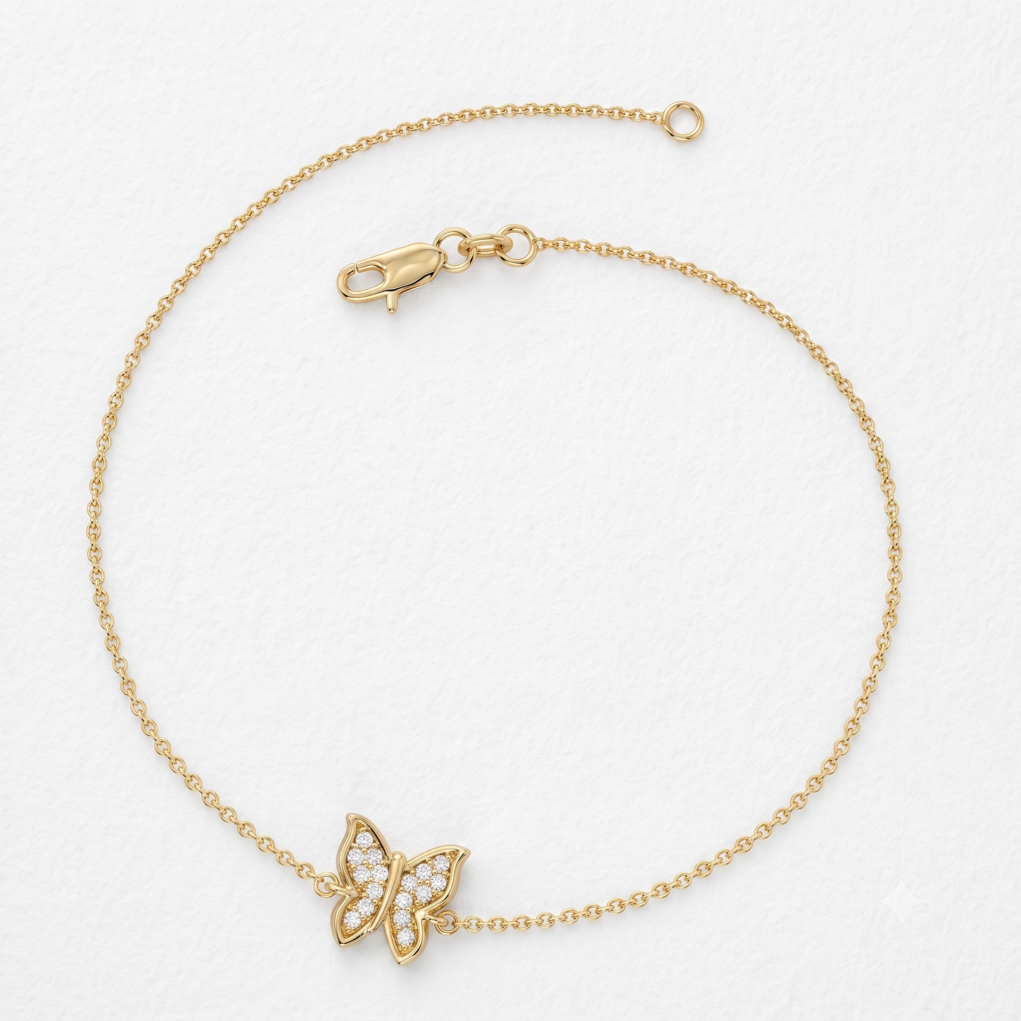 Butterfly Diamond Bracelet