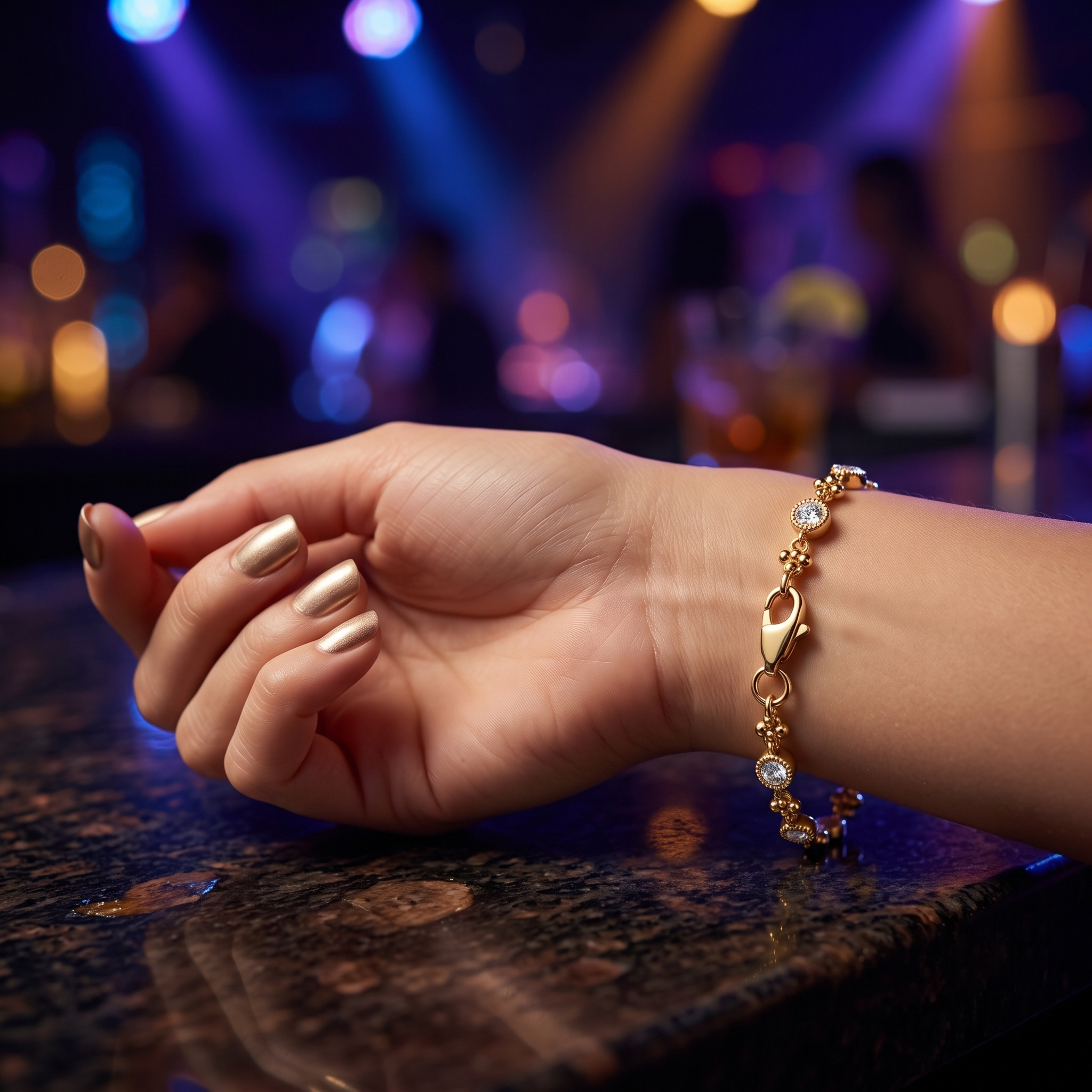 Station Diamond Bracelet