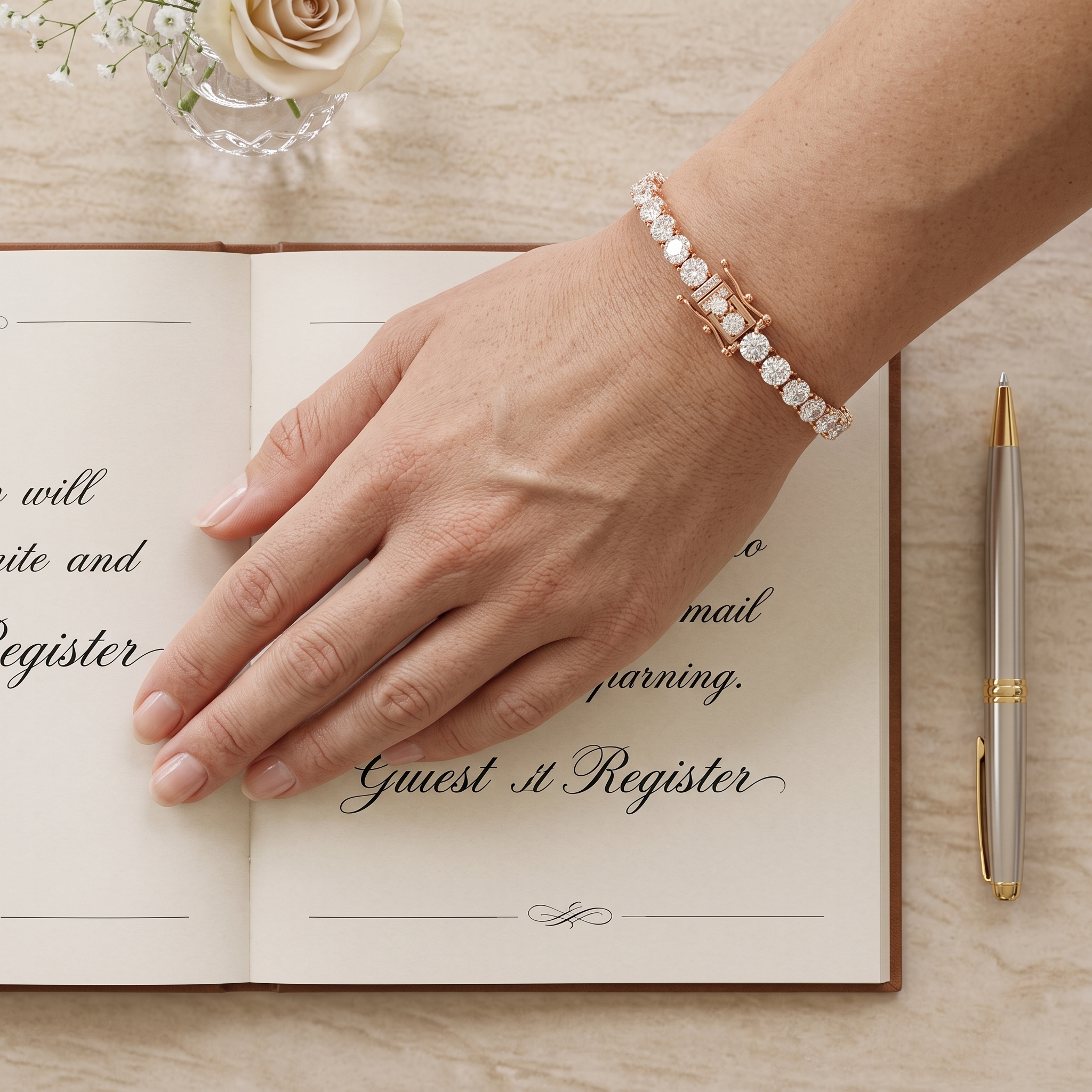 Classic Tennis Diamond Bracelet