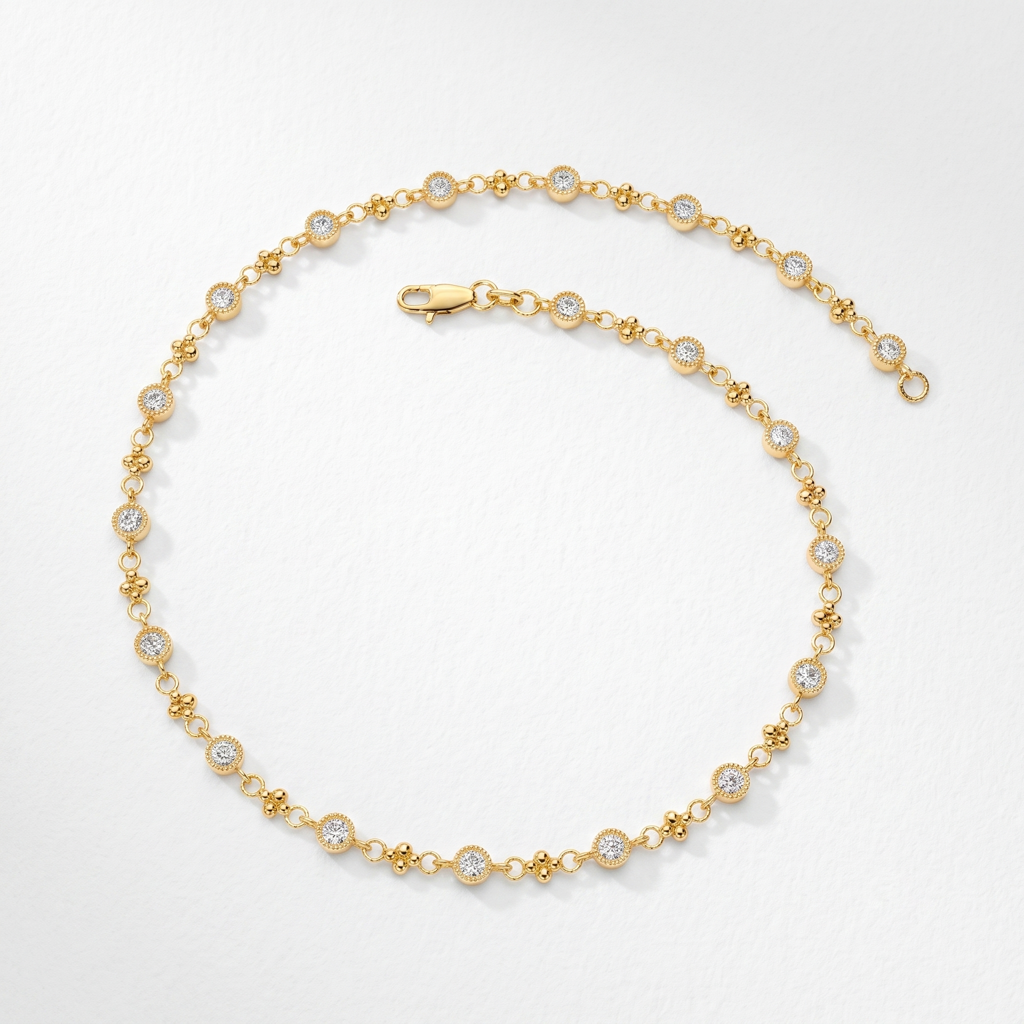 Station Diamond Bracelet