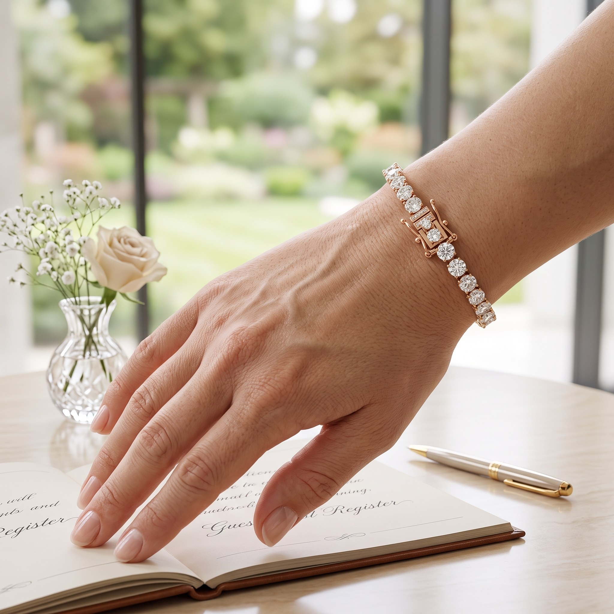 Classic Tennis Diamond Bracelet