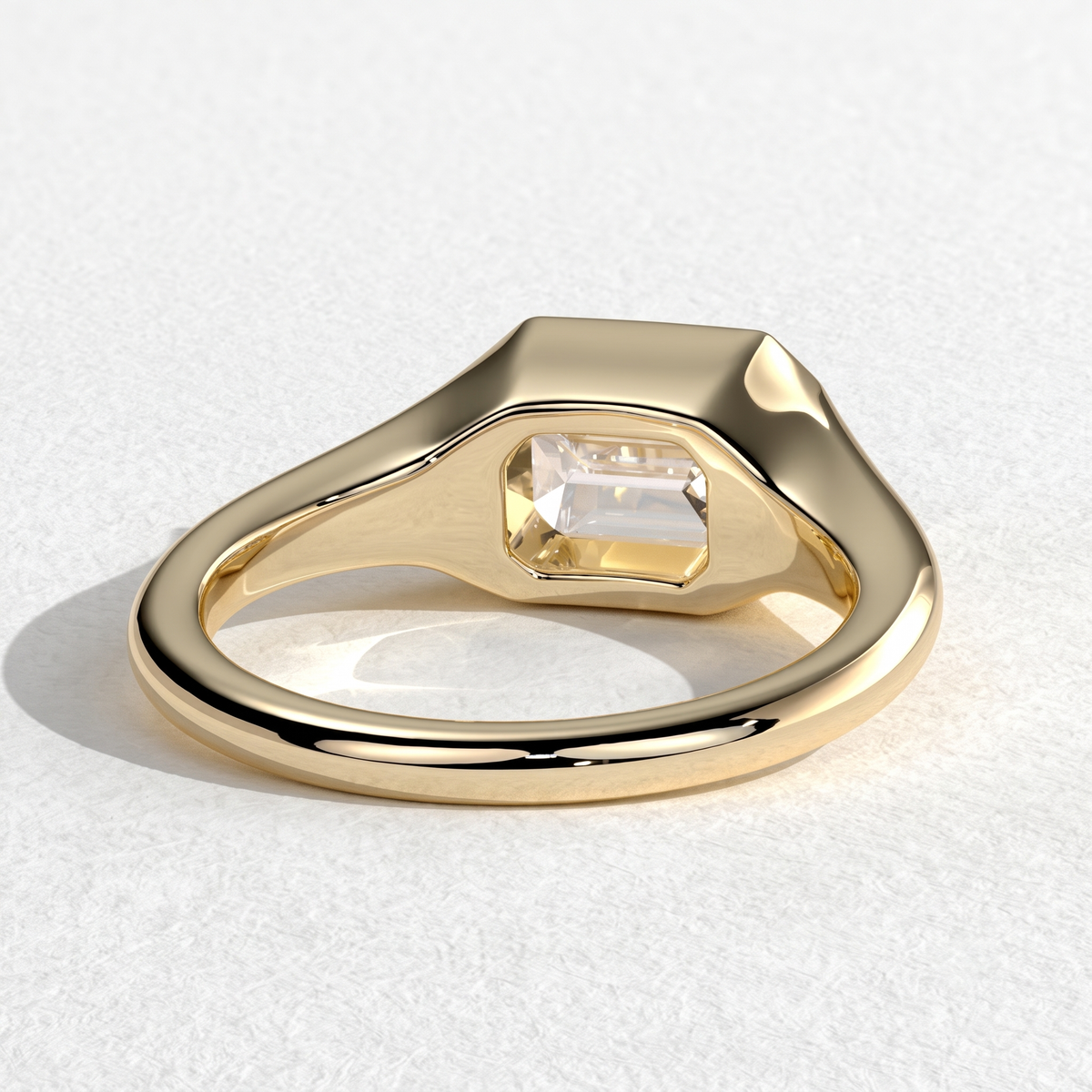 2 Ct Emerald Cut Diamond Ring