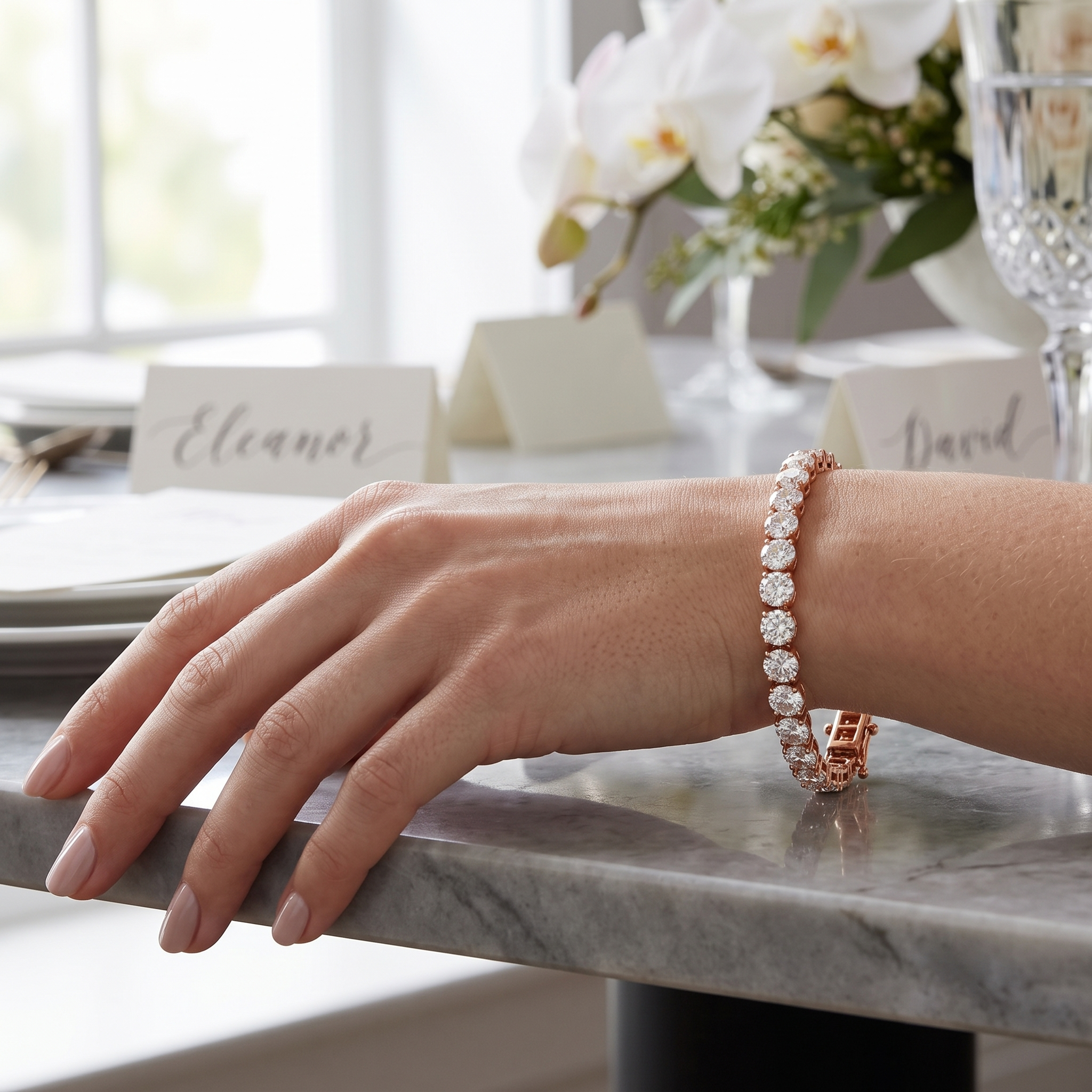 Classic Tennis Diamond Bracelet