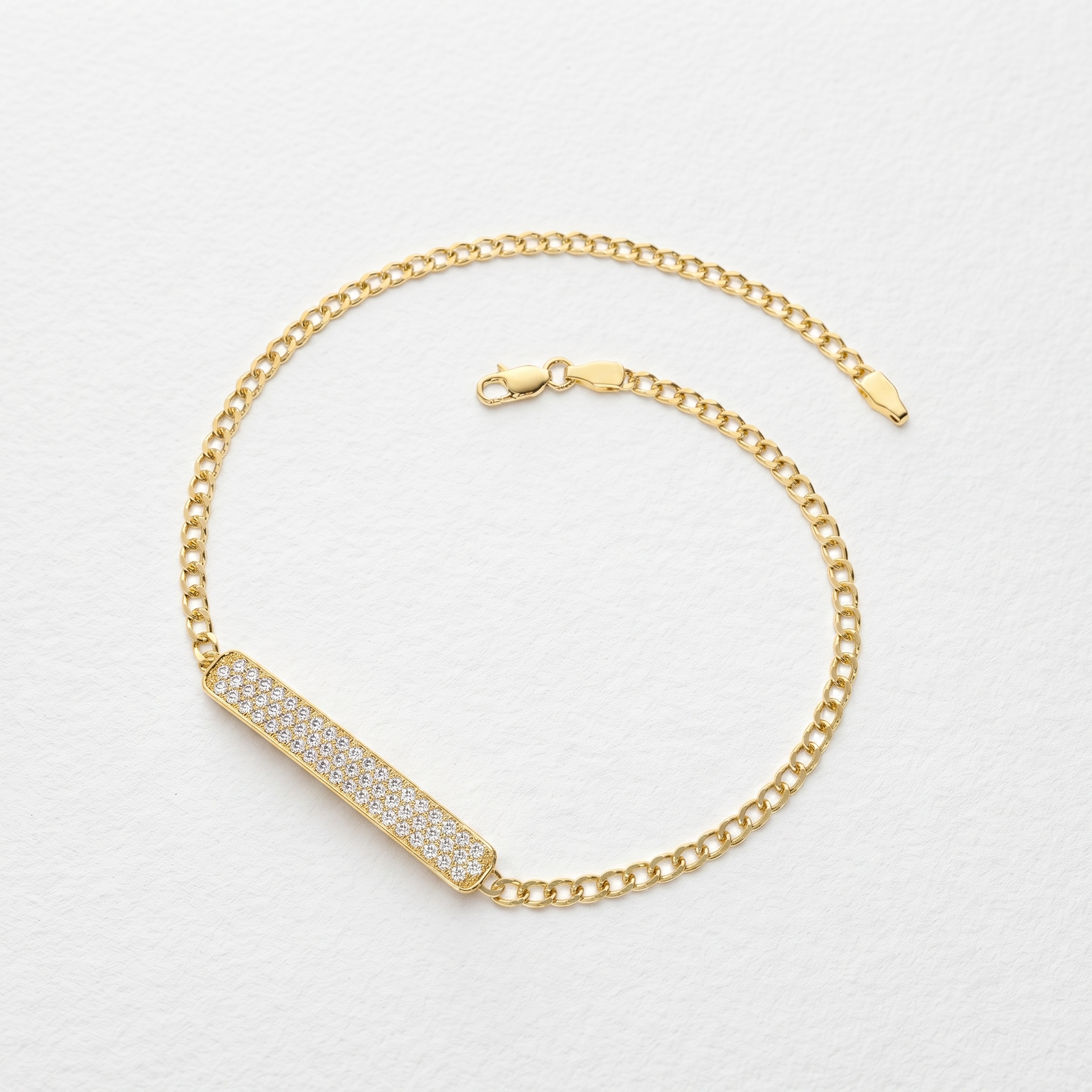 Classic Diamond Bar Bracelet