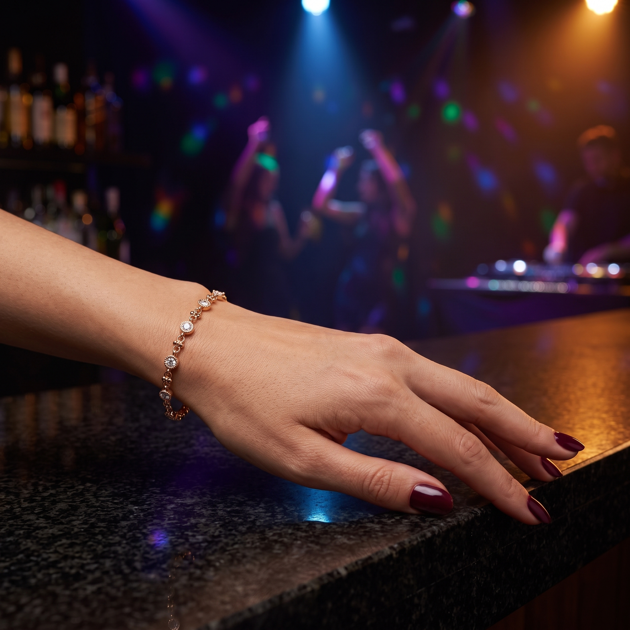 Station Diamond Bracelet