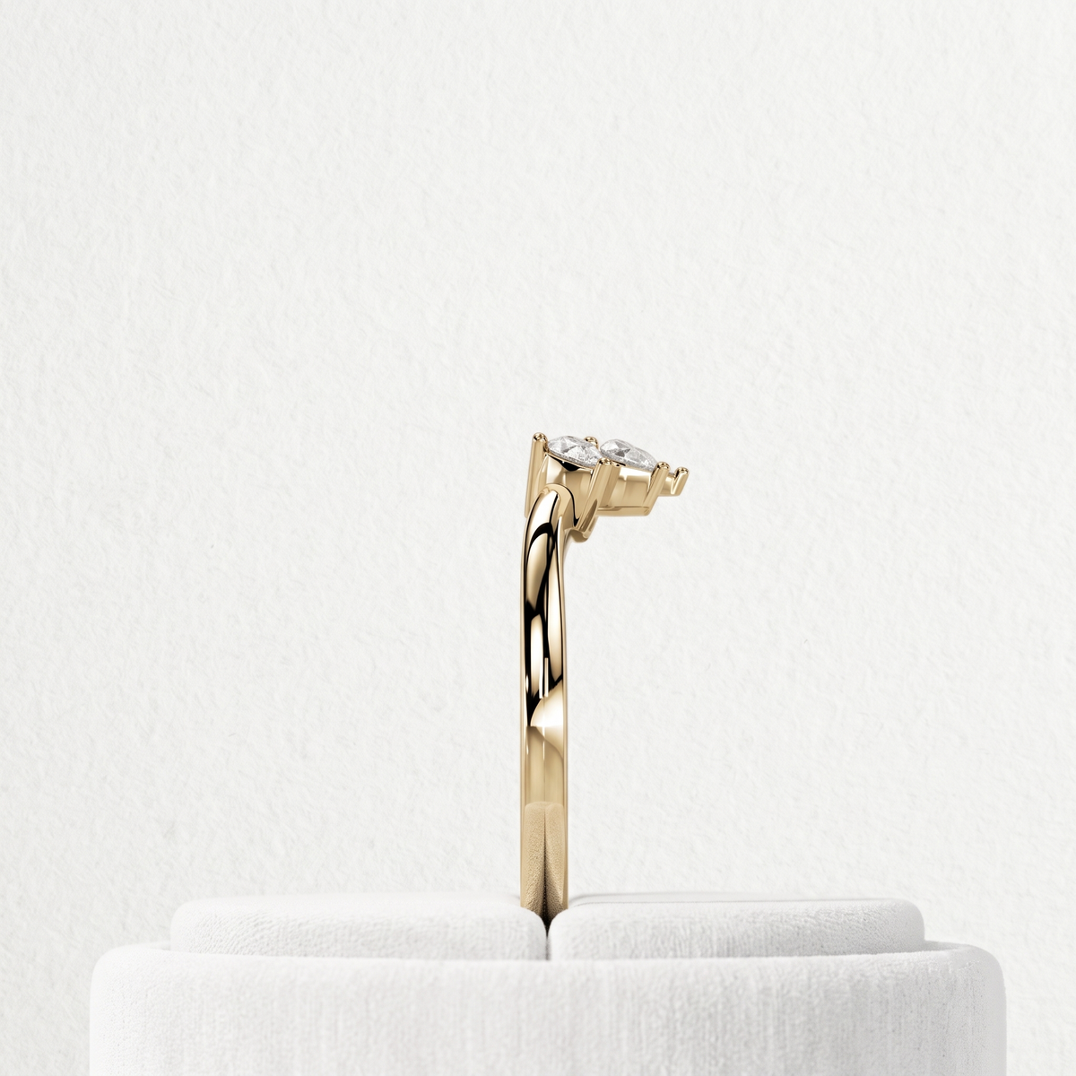 Five Stone Pear Diamond Band