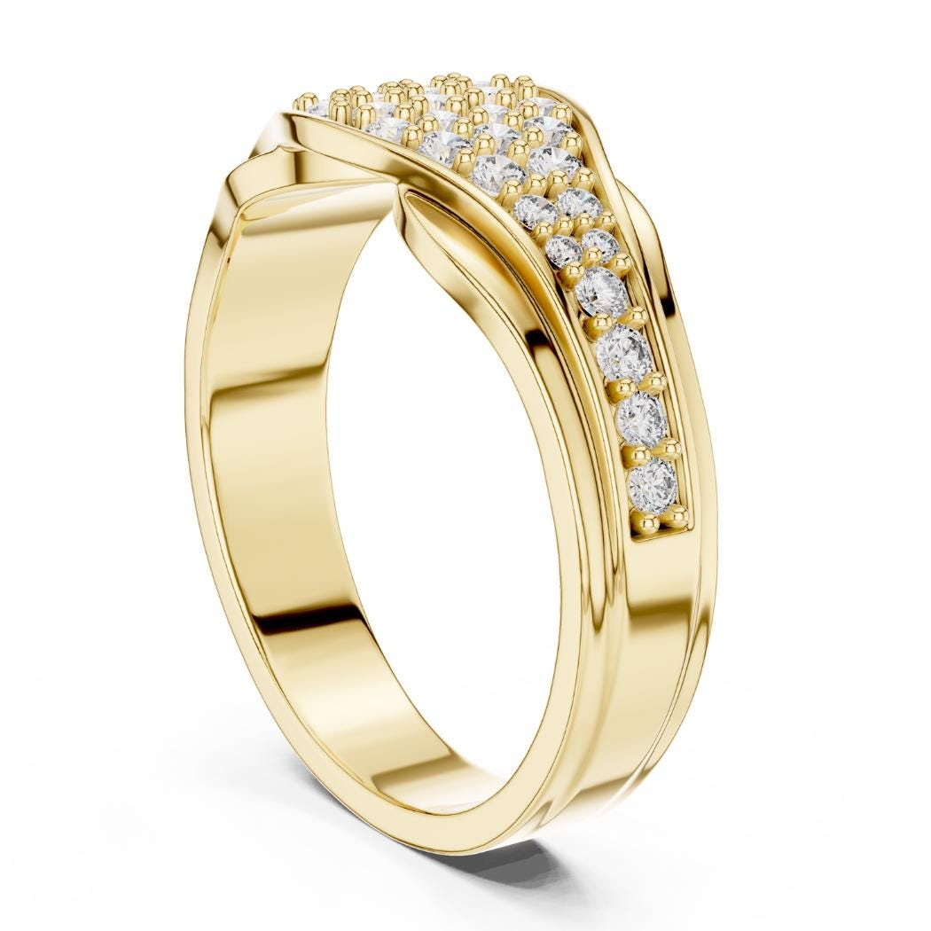 0.31ct Round Diamond Eternity Ring | E VS1 Lab Grown Diamond Band | Classic Wedding & Anniversary Jewelry