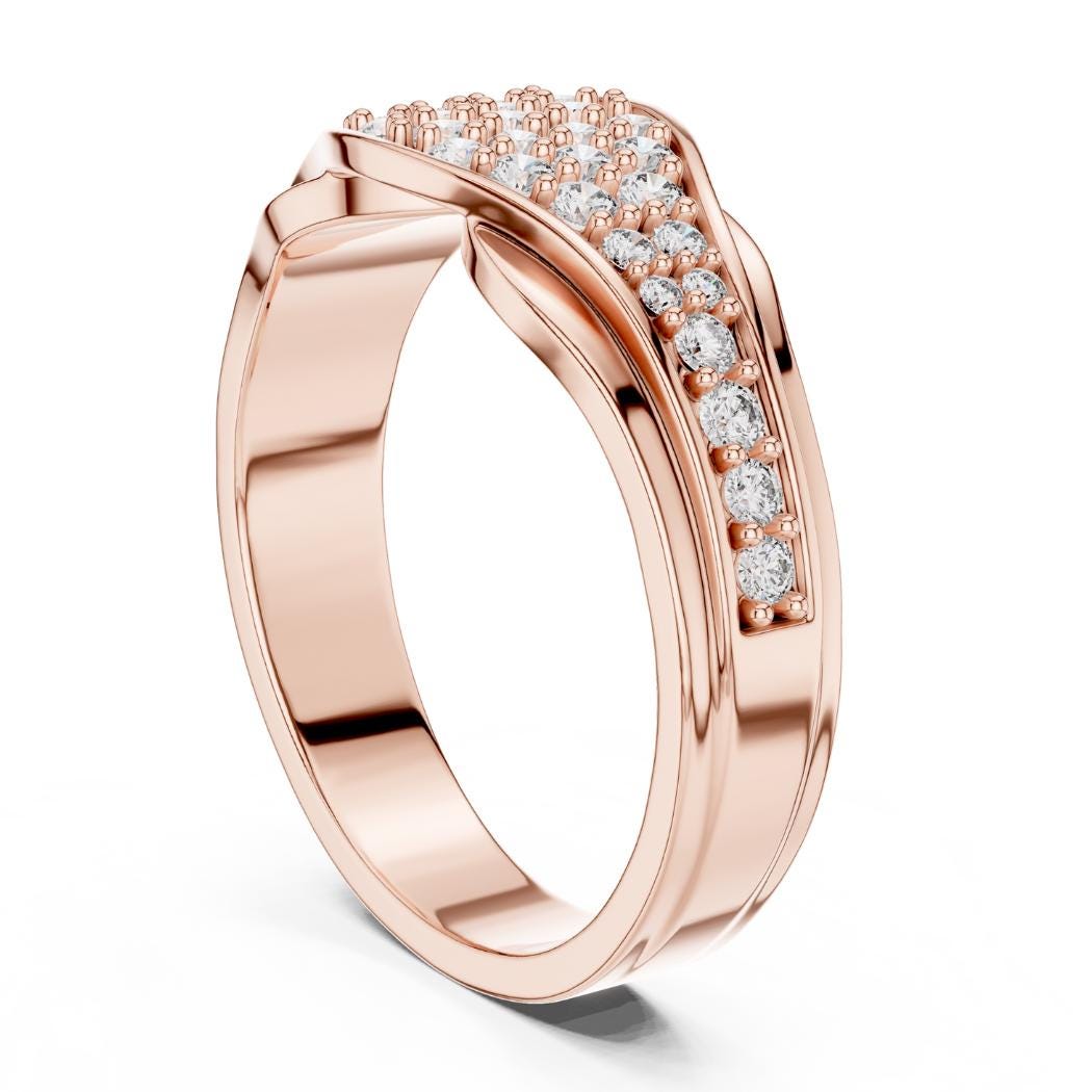 0.31ct Round Diamond Eternity Ring | E VS1 Lab Grown Diamond Band | Classic Wedding & Anniversary Jewelry