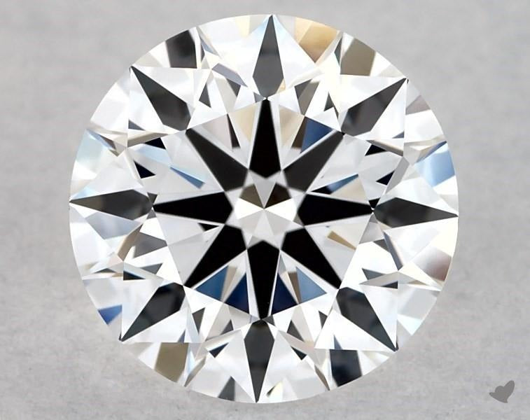 ROUND 2.20ct D VS1 Triple Ex CVD IGI Certified LG783609743